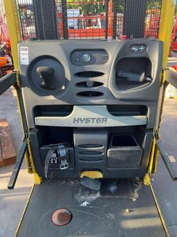 HYSTER ORDER PICKER MODEL R30XMS2, ELECTRIC, APPROX 24VOLTS, APPROX MAX CAPACITY 3000LBS, APPROX ...