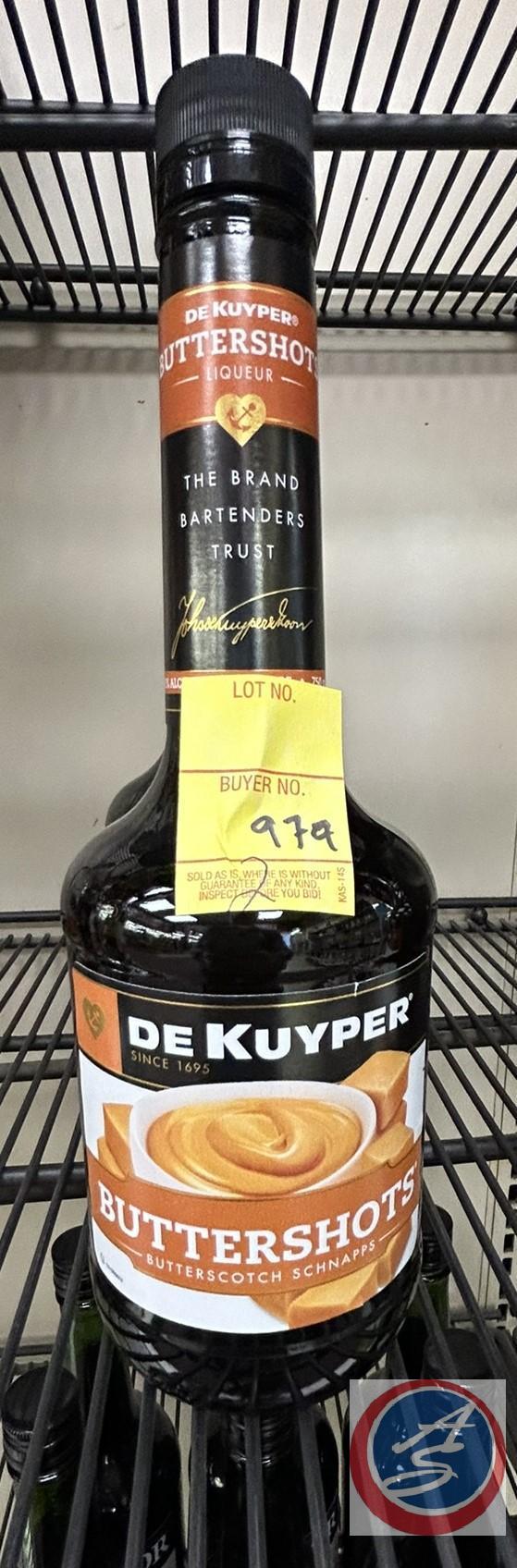 (2) DeKuyper butterscotch schnapps (times the money)