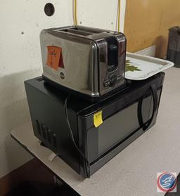 Hamilton Beach microwave and Food Network toaster