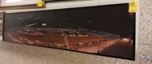 Sunset Speedway poster (has broken glass)