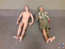 12" G.I. Joe 1967/75 Action Figure & 12" G.I. Joe Mike Power Atomic Man