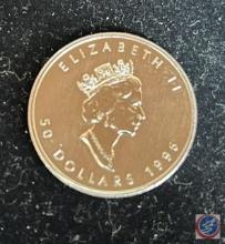 1996 Canadian 50 Dollar Coin