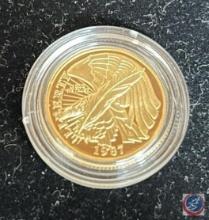 1987 Liberty Gold 5 Dollar Coin