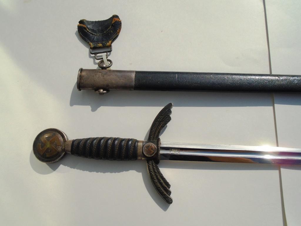 GERMAN WWII EICKHORN SWORD & SCABBARD SOLINGEN