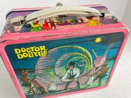 Vintage Metal Lunch Box Including Thermos - Doctor Dolittle