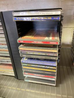 Lot of CD and CD Holders