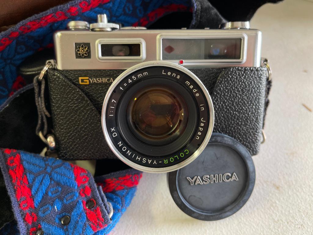 Yashica Electro 35 Millimeter Camera and Case