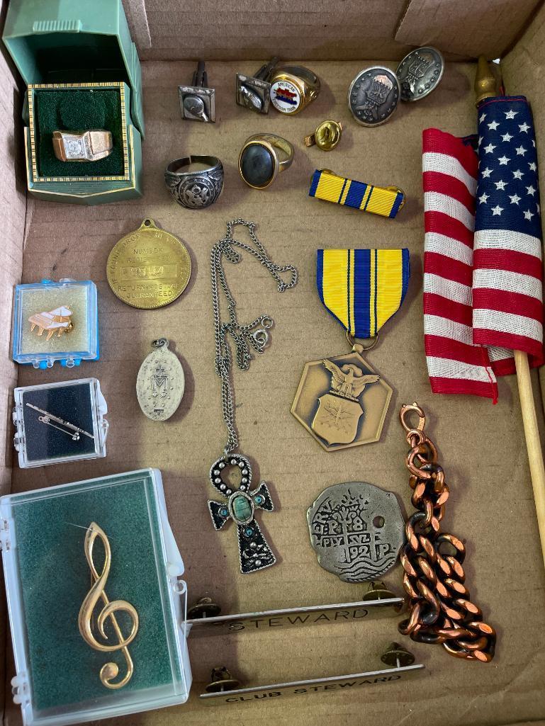 Jewelry and Metal Lot