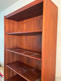 Vintage Wooden Bookshelf