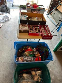 Large Lot of Christmas Decorations