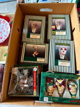 Large Lot of Christmas Decorations