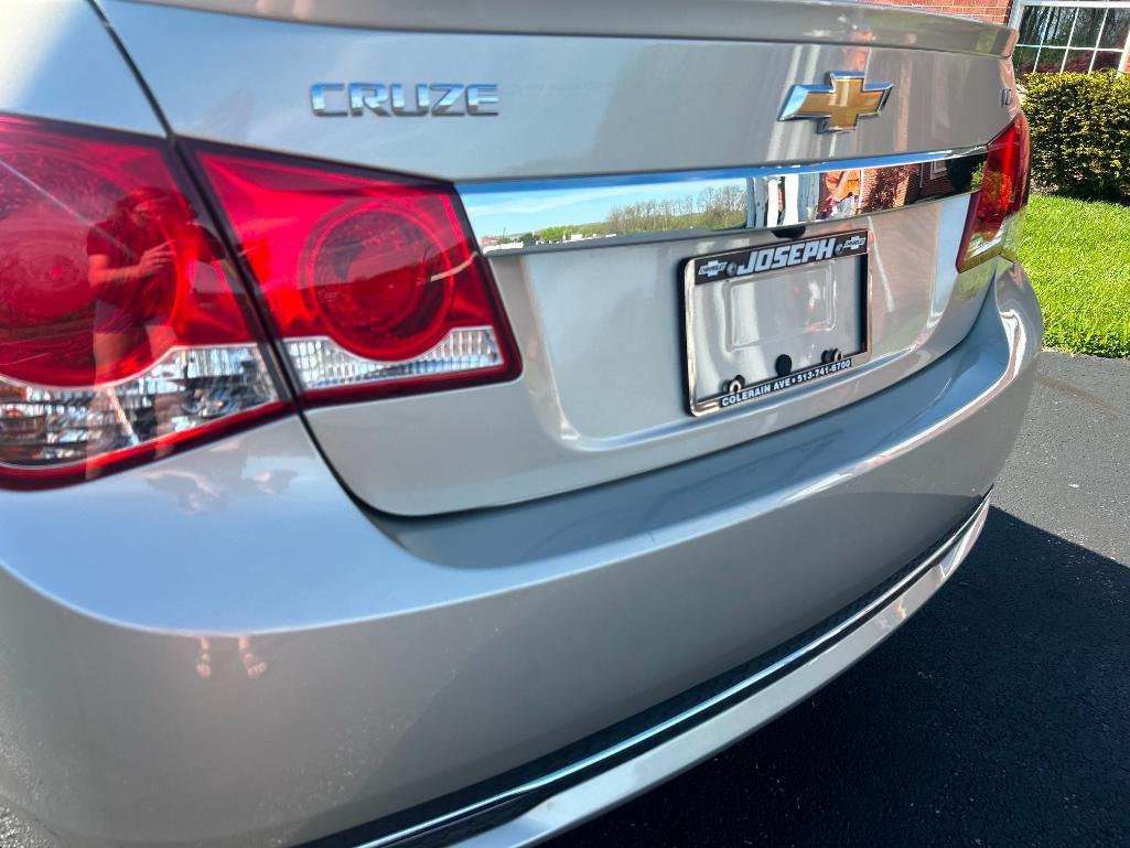 Online Auction of 2013 Chevrolet Cruze Passenger Car - Only 6,738 Miles