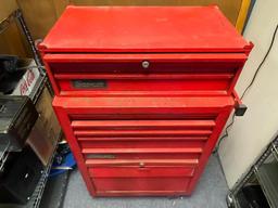 Metal Snap On Tools Rolling Tool Chest