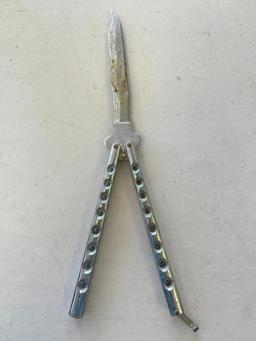 Metal Butterfly Knife