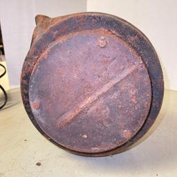 Antique Cast Iron Tea Pot w/Swivel Lid