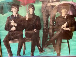 Framed Beatles Poster 1965