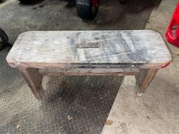 Hand Made Wood Bench