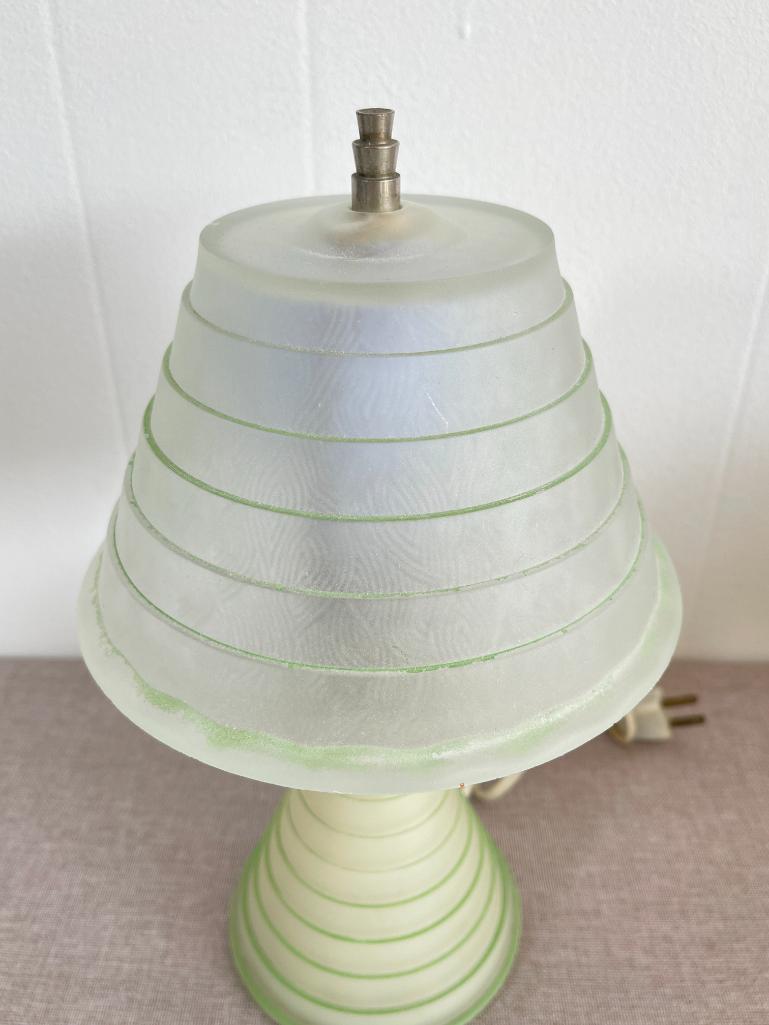 Vintage Glass Lamp