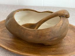 Artcraft by Lois Baked Potato Serving Bowl