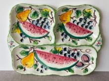 Italian Porcelain Serving Tray