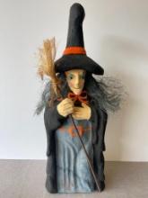 Vintage Papier-mache / Thin Plastic Witch