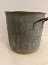 Large Galvanized Stock Pot