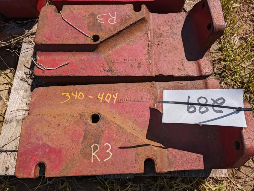 Set of IH Side Frame Weights