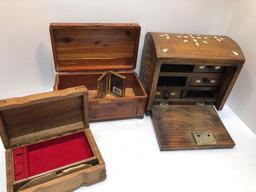 Wooden jewelry boxes,wooden keepsake,small picture frame