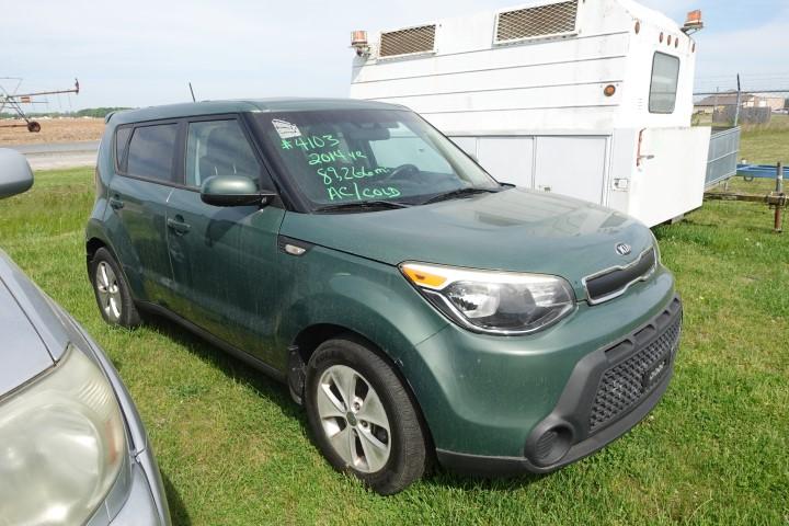 #4103 2014 KIA SOUL 89266 MILES AUTO TRANS PWR PKG CRUISE CLOTH CARPET