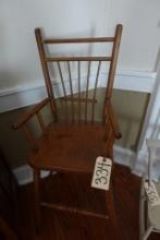 ANTIQUE HIGH CHAIR