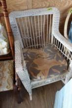 VINTAGE WICKER ROCKER