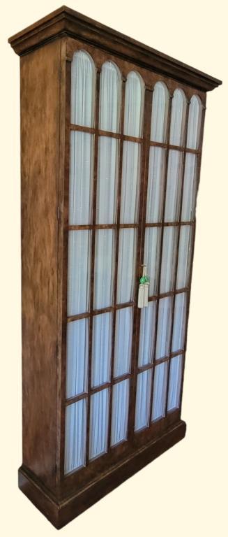 2-Door Glass Front China Cabinet--42" x 13 1/4",