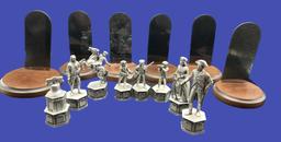 Classic Games 1972 Bicentennial Chess Pieces