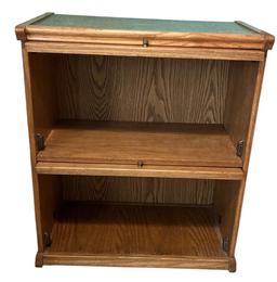 2-Stack Barrister Bookcase - 24” x 13”, 28” H