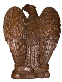 Pair of Limited Edition Decorative Eagles by Red