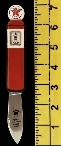 The Official Texaco Collector Knife In Original