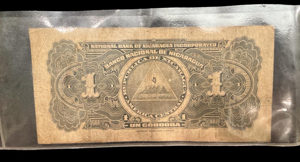 1938 Nicaraguan Bank Note—American Bank Note