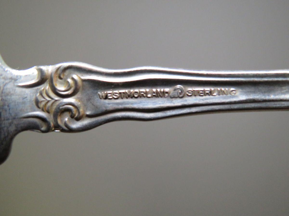 Sterling Silver Westmoreland "George & Martha" Luncheon Forks