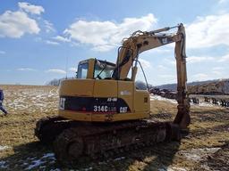 2006 CATERPILLAR Model 314C LCR Hydraulic Excavator, s/n PCA01225, powered by Cat diesel engine and