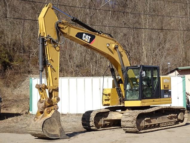 2013 CATERPILLAR Model 328D LCR Hydraulic Excavator, s/n RMX00480, powered by Cat C-7 diesel engine