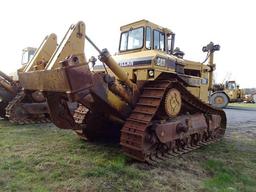 1990 CATERPILLAR Model D10N Crawler Tractor, s/n 2YD01385, powered by Cat 3412 diesel engine and