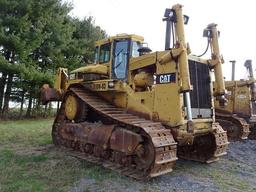 1990 CATERPILLAR Model D10N Crawler Tractor, s/n 2YD01385, powered by Cat 3412 diesel engine and