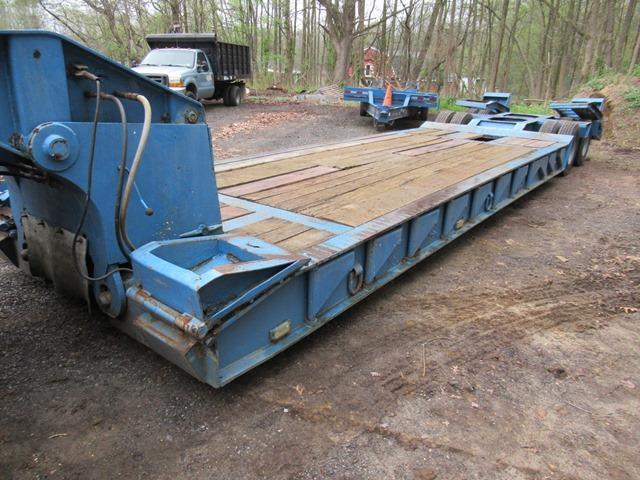 1985 TRAIL KING Model 1500-4060, 35 Ton Tandem Axle Lowboy Trailer, VIN# 1TKH04025FM025482, equipped