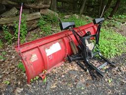 WESTERN 8'6" Plow Blade, with hoist and lights