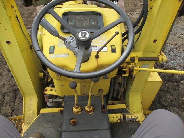 2000 NEW HOLLAND Model 445D, 4x4 Tractor Loader, s/n A444496, powered by Ford/NH 62HP diesel engine