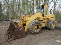 1988 FURUKAWA Model FL230 Rubber Tired Loader, s/n 8220, powered by Mitsubishi diesel engine and