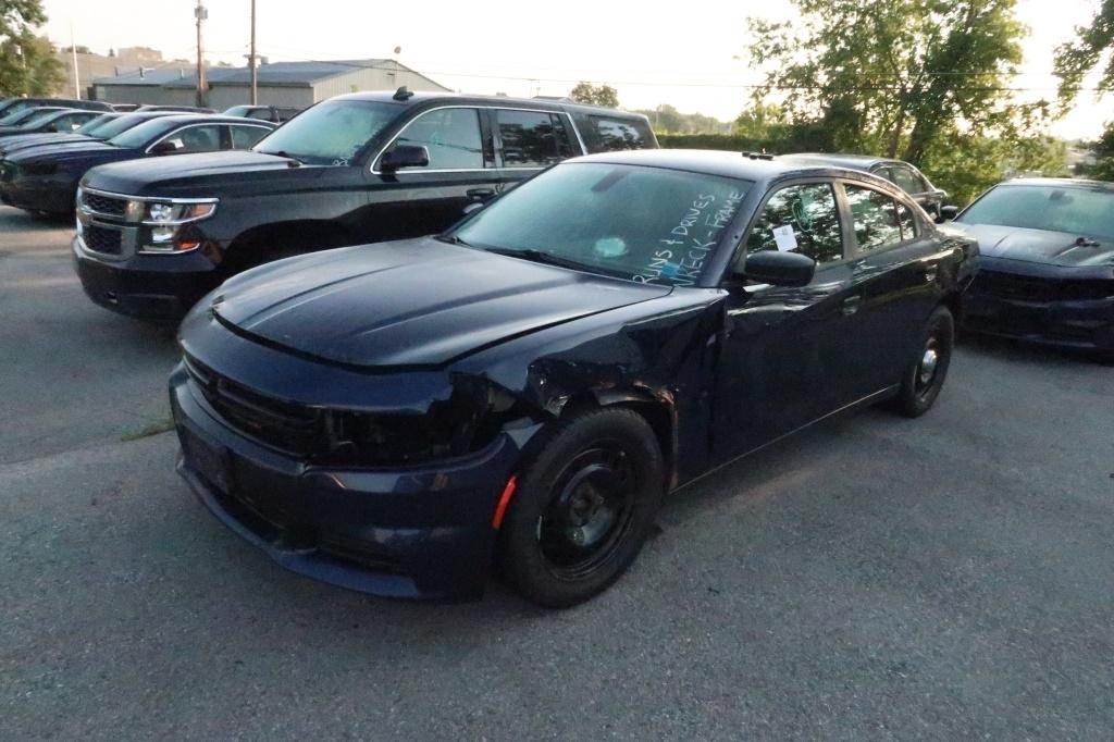 "17 Dodge Charger  4DSD BL 8 cyl  AWD; Started w Jump on 8/25/21 AT PB PS R AC PW VIN: 2C3CDXKTXHH55