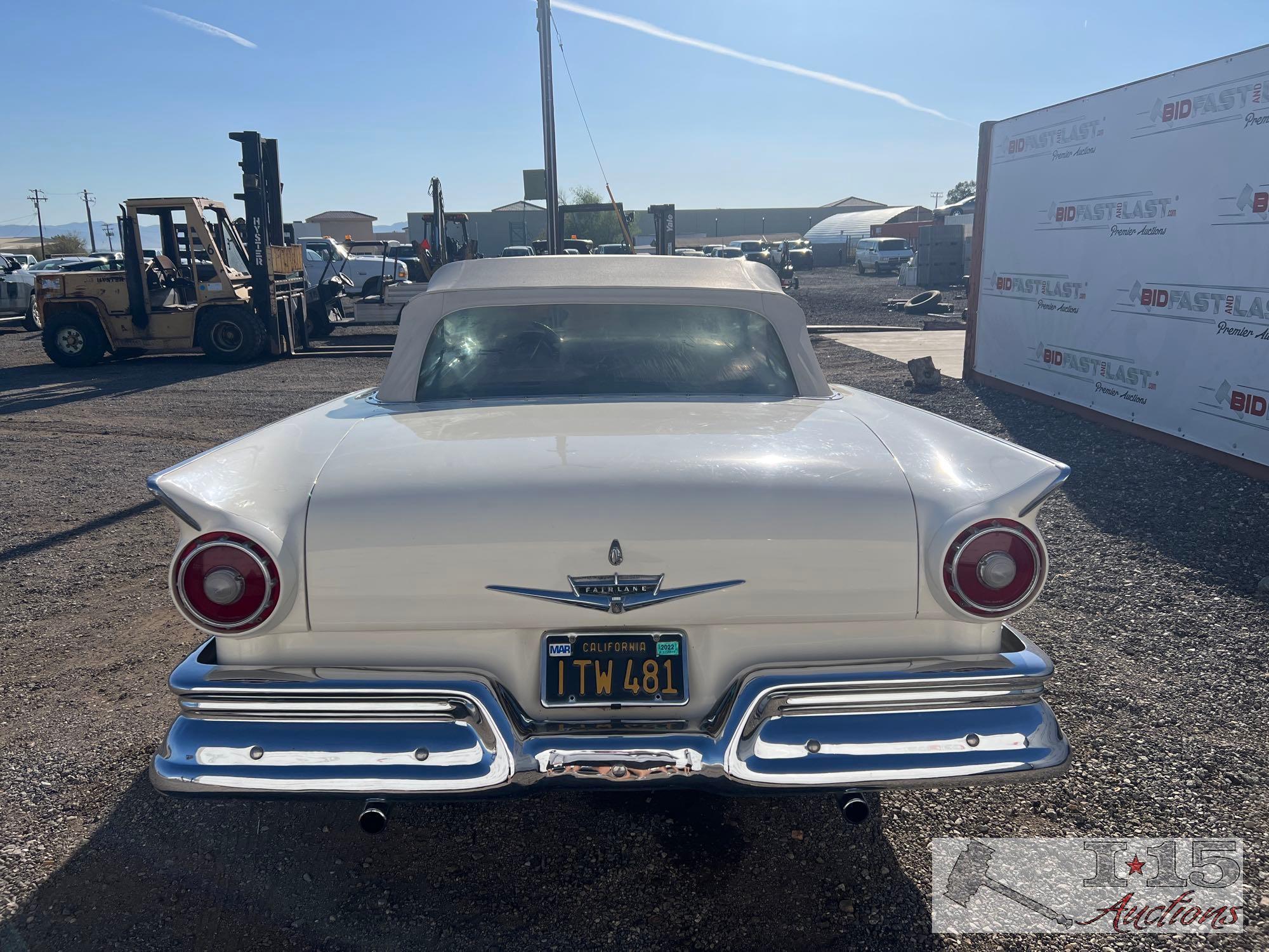 1957 Ford Fairlane 500 Convertible