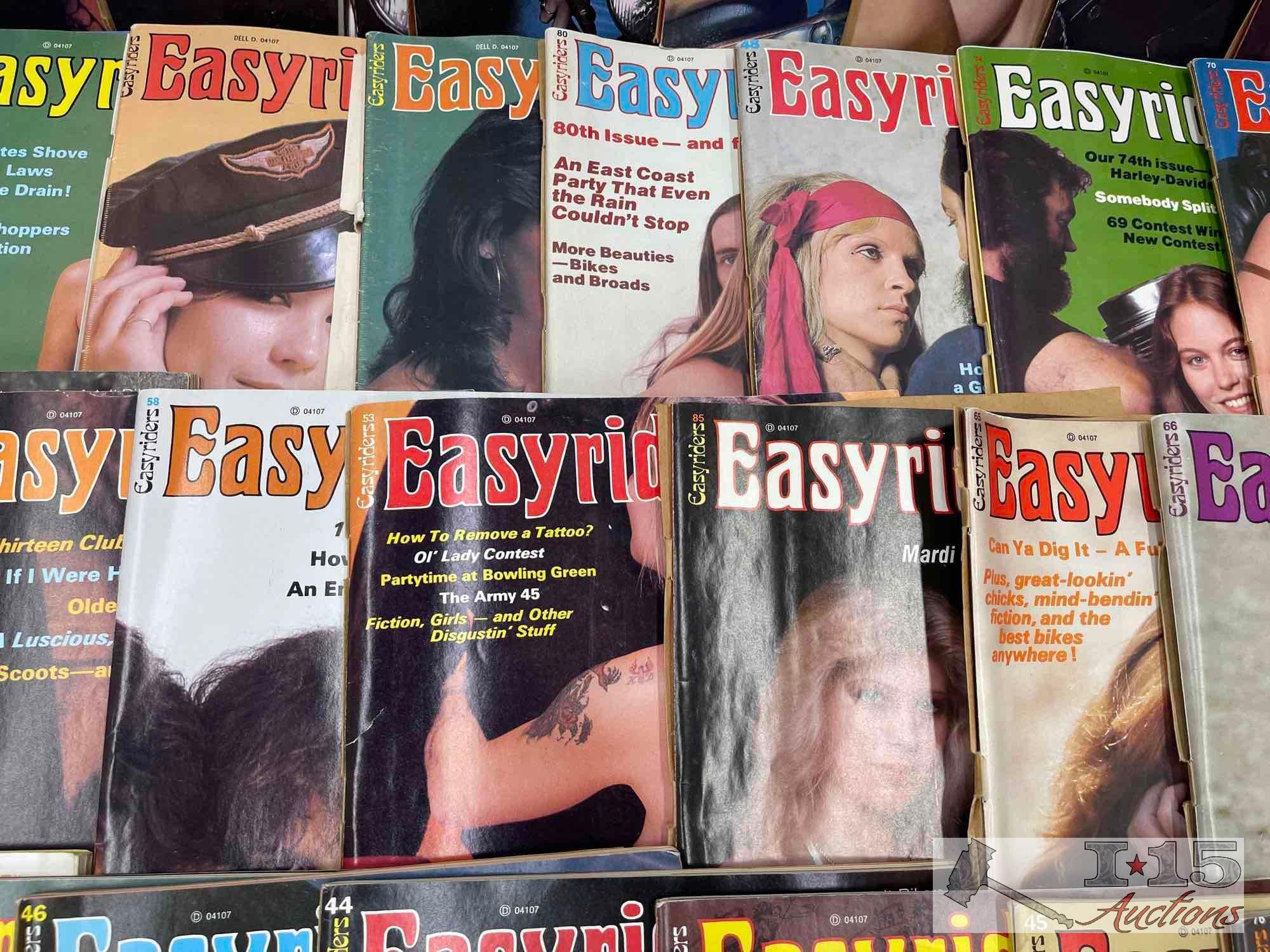 (46) Easyrider Adult Magazines