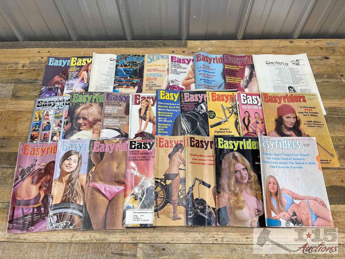 (24) Easyrider & Supercycle Magazines